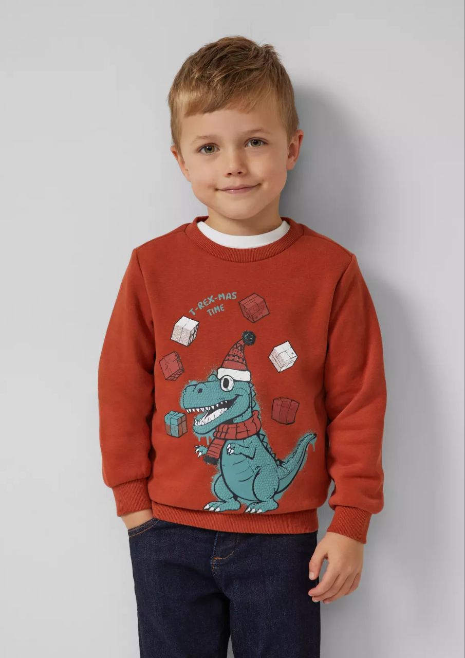 پلیور پسرانه 29824 سایز 2 تا 10 سال کد 1 مارک S.Oliver