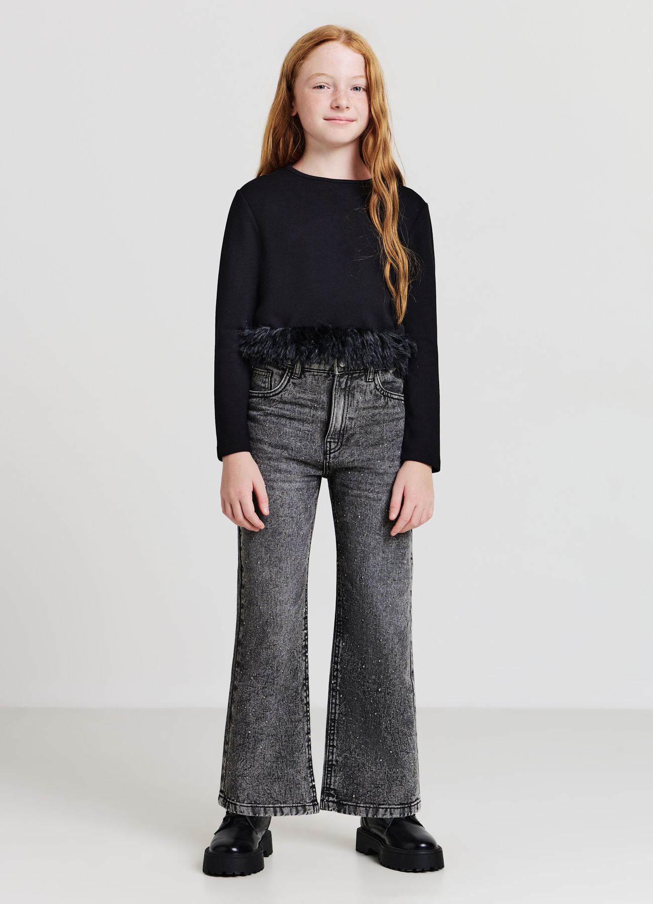 کراپ دخترانه 29826 سایز 6 تا 15 سال مارک Calliope