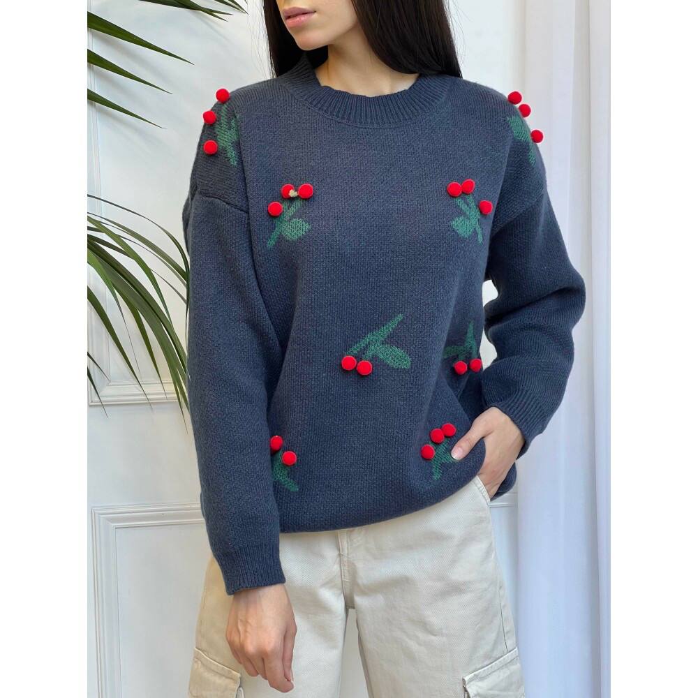 بافت آلبالویی زنانه کد 418885