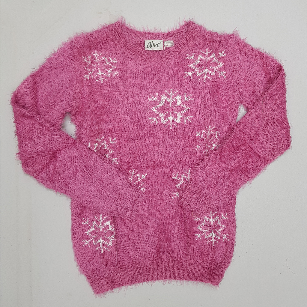 بافت دخترانه 30075 سایز 7 تا 12 سال مارک alive