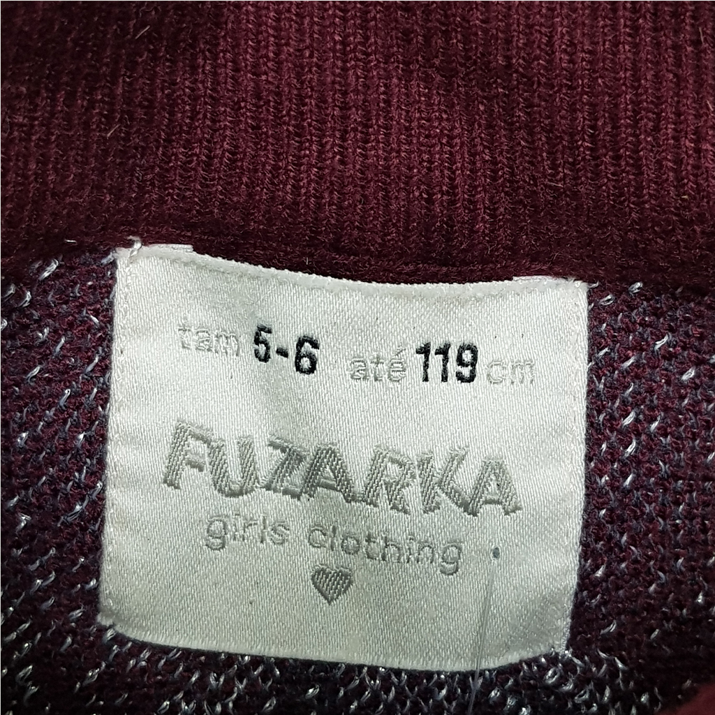 بافت دخترانه 30078 سایز 5 تا 12 سال مارک FUZARKA