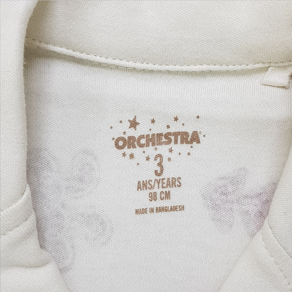 ست راحتی 30044 سایز 3 تا 12 سال کد 1 مارک Orchestra