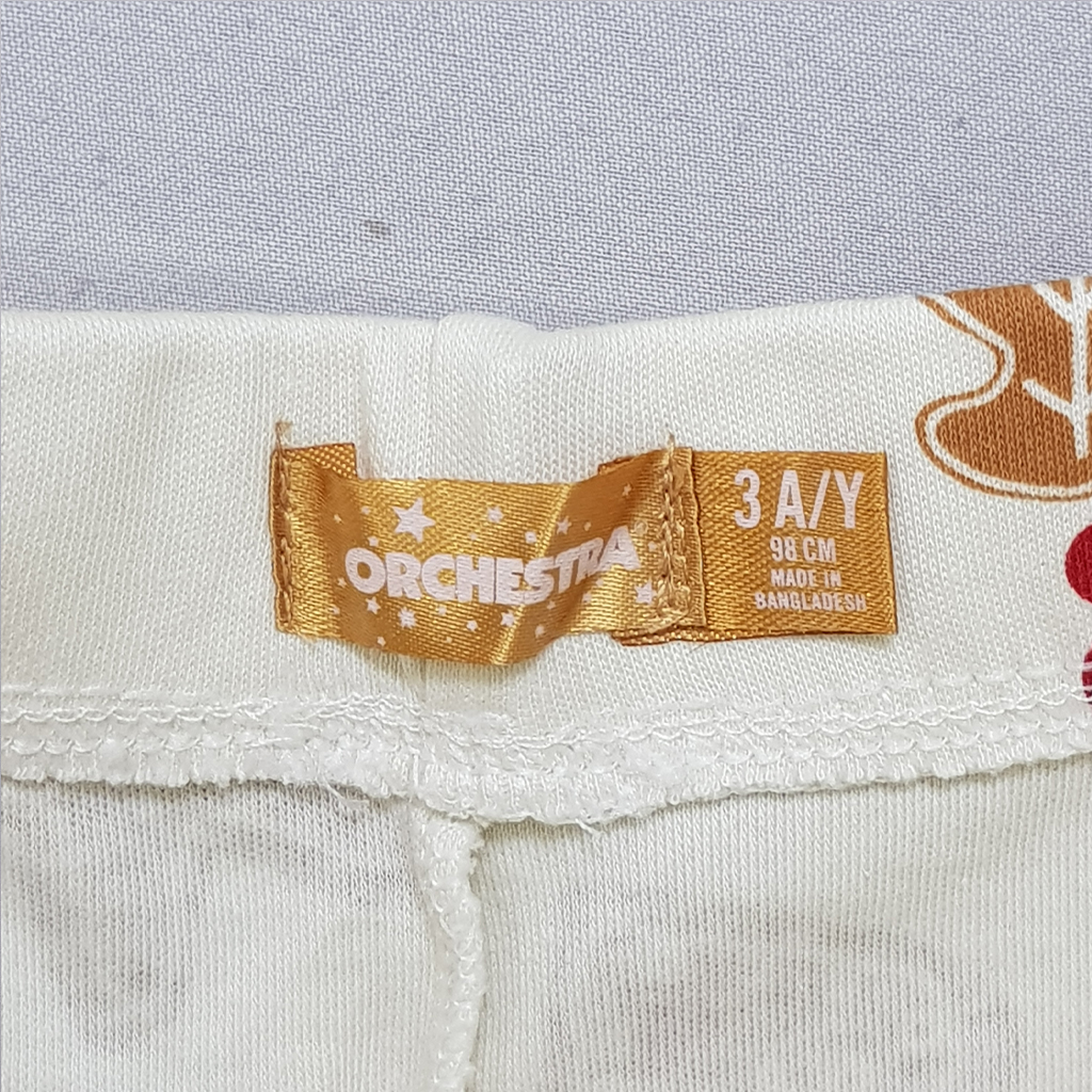 ست راحتی 30044 سایز 3 تا 12 سال کد 1 مارک Orchestra