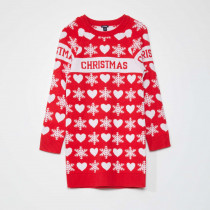 تونیک بافت دخترانه 30093 سایز 3 تا 12 سال مارک KIABI