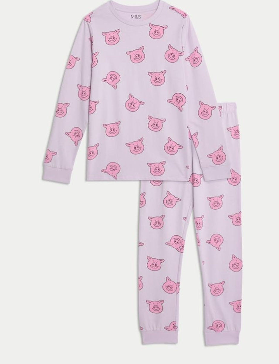 ست دخترانه 29429 سایز 8 تا 14 سال مارک M&S