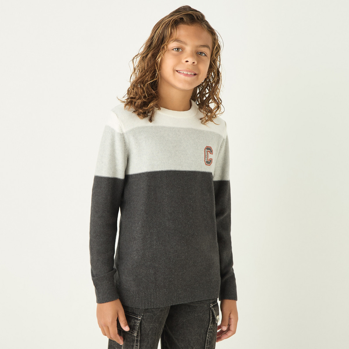 بافت پسرانه 30072 سایز 7 تا 13 سال کد 2 مارک JUNIORS