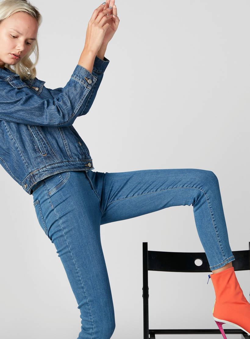 کت جینز زنانه 30124 مارک Splash