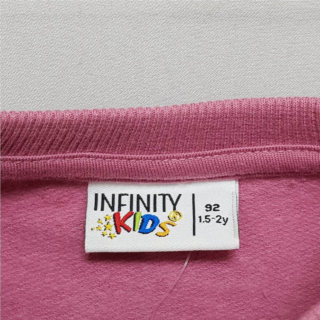 پلیور دخترانه 30232 سایز 1.5 تا 7 سال مارک INFINITY