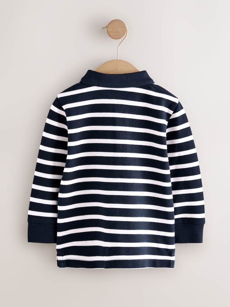 بلوز یقه دار پسرانه 30282 سایز 6 ماه تا 7 سال مارک Next