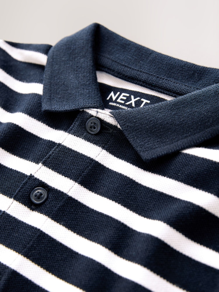 بلوز یقه دار پسرانه 30282 سایز 6 ماه تا 7 سال مارک Next