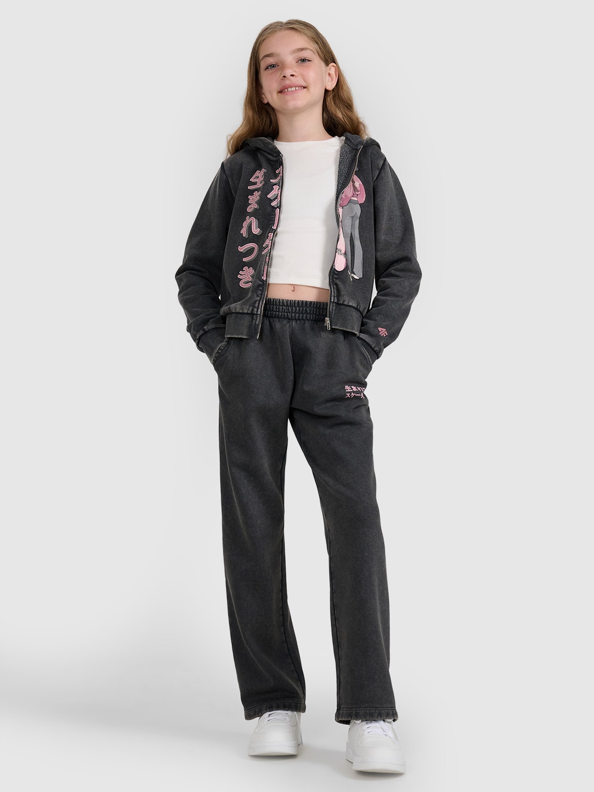 سویشرت دخترانه 30259 سایز 8 تا 14 سال مارک 4f