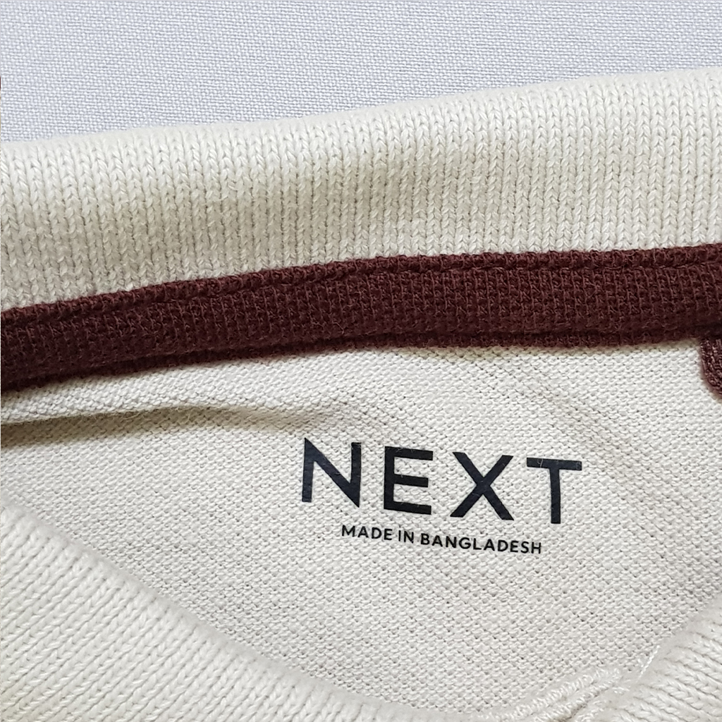 بلوز یقه دار پسرانه 30281 سایز 3 ماه تا 7 سال مارک NEXT