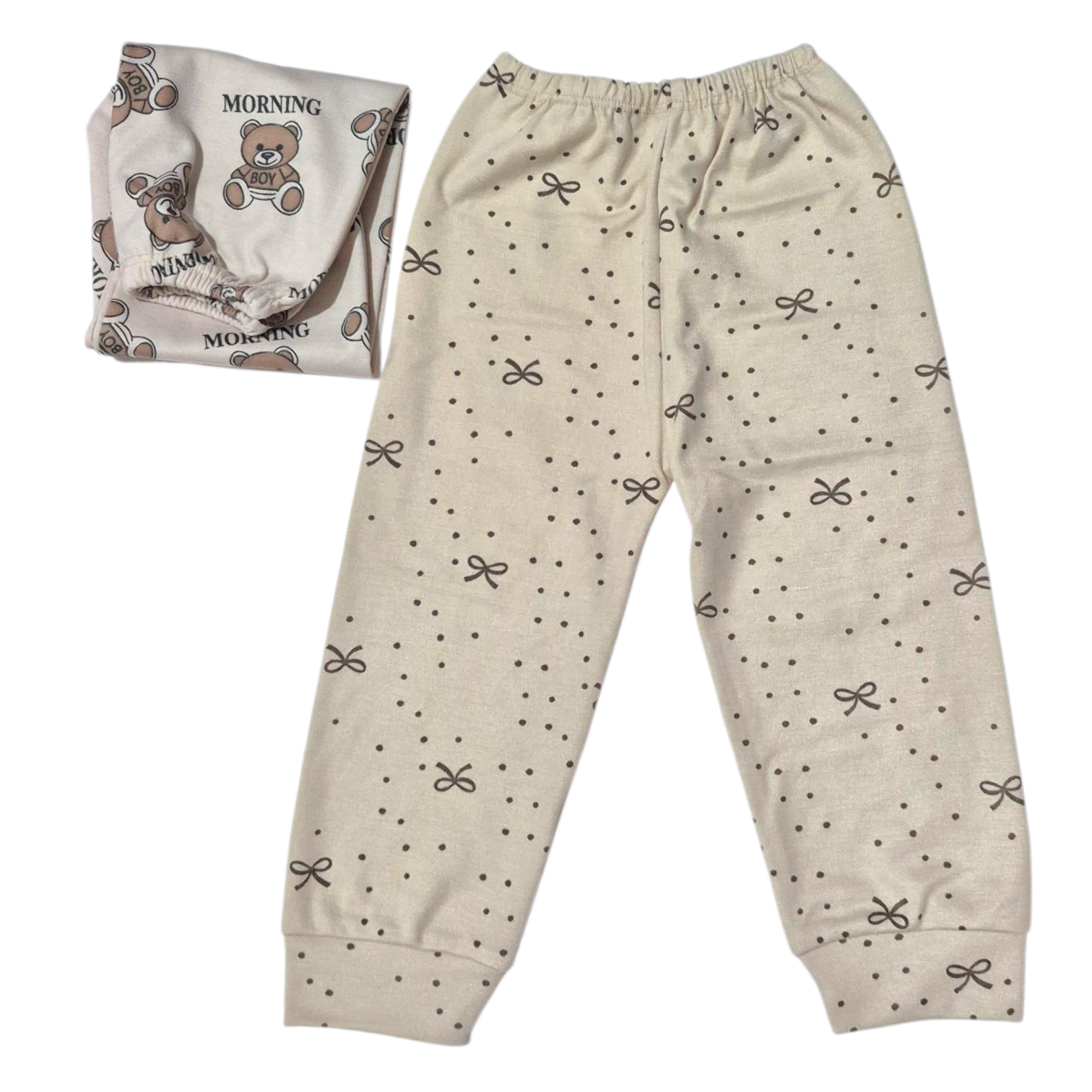 پک ۲ عددی شلوار دخترانه نوزادی کد 2205692