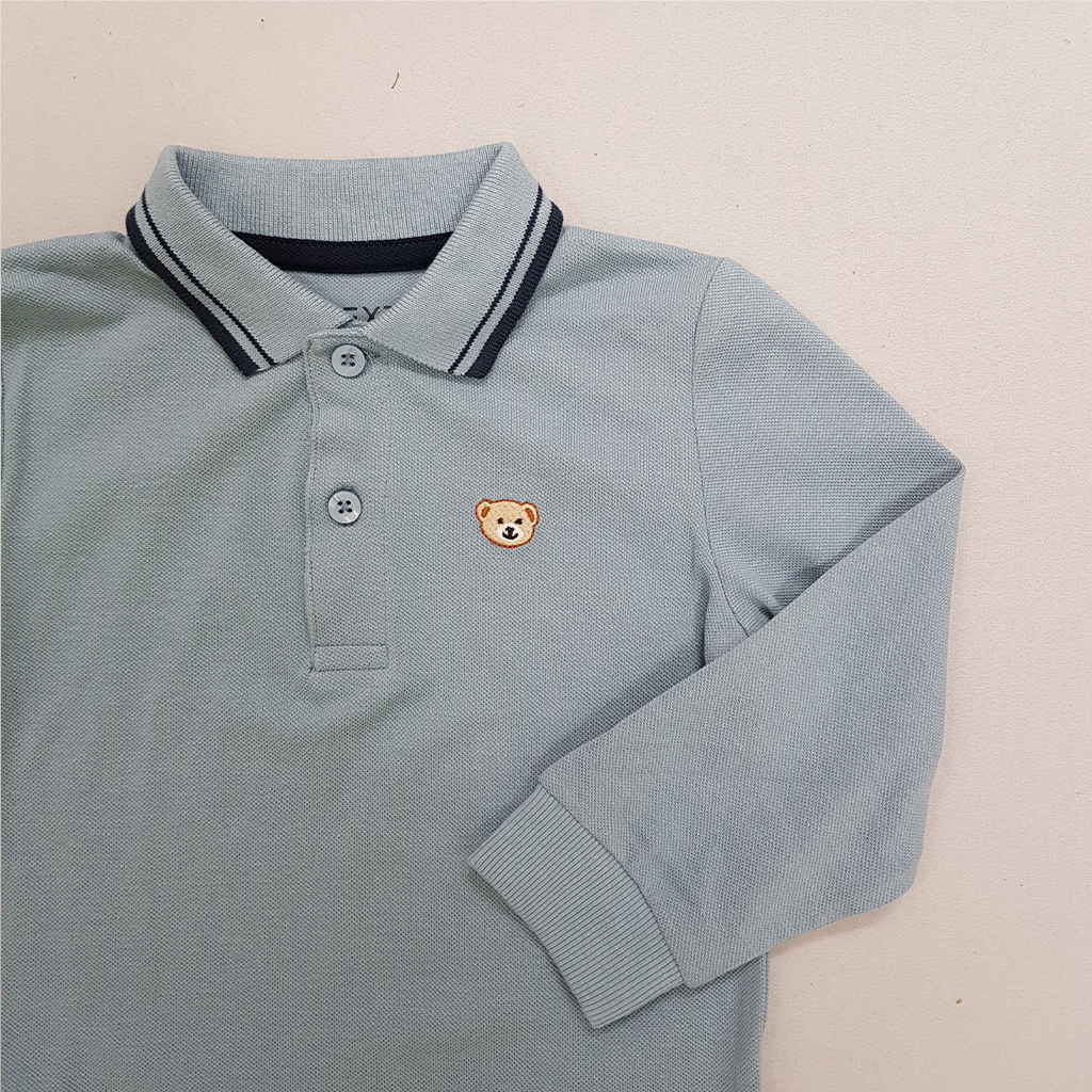 بلوز یقه دار پسرانه 30361 سایز 12 ماه تا 7 سال مارک Next