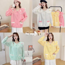 بافت دکمه دار زنانه کد 419081