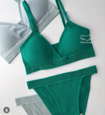 ست نیم تنه شورت زنانه کد 419104