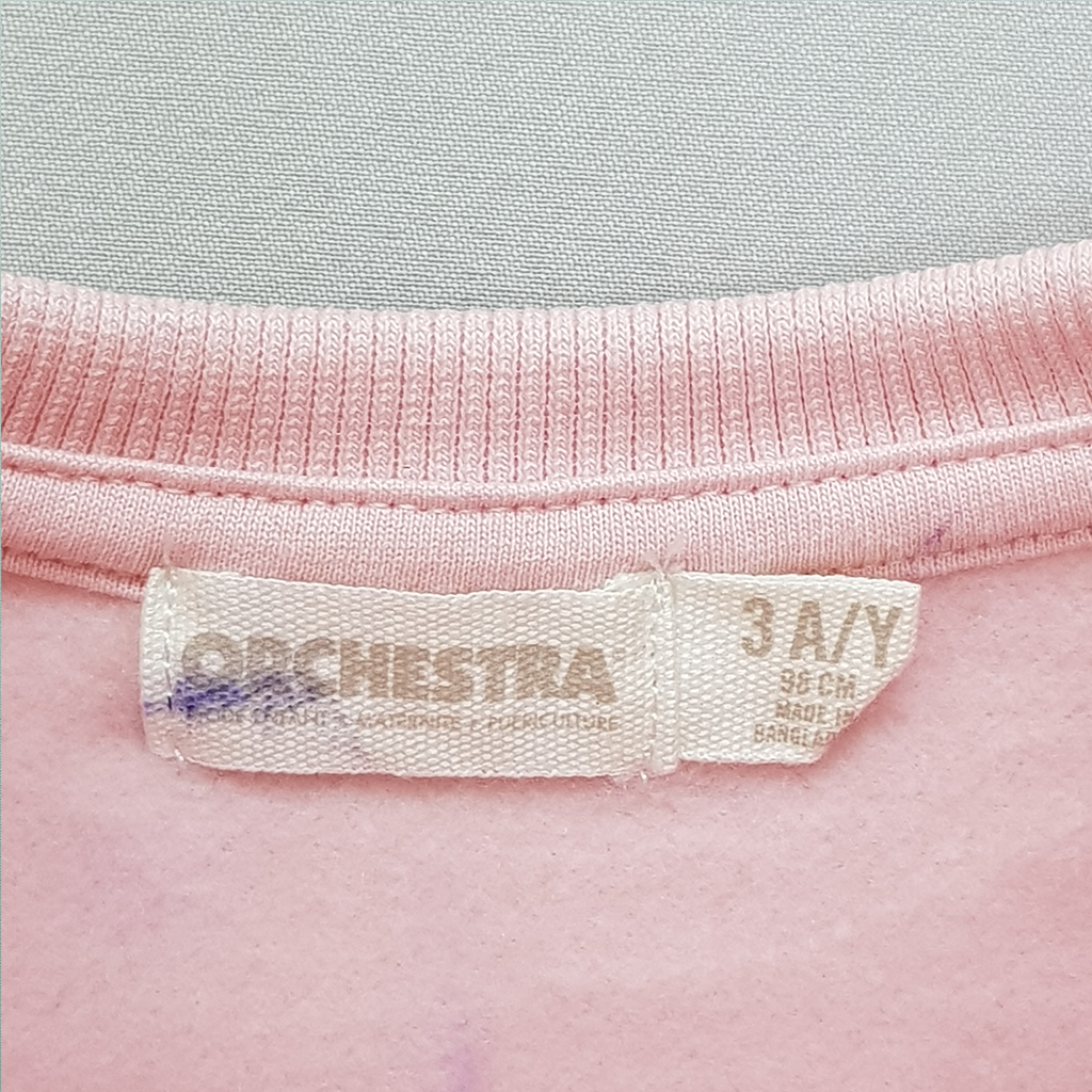 پلیور دخترانه 30243 سایز 3 تا 14 سال مارک Orchestra