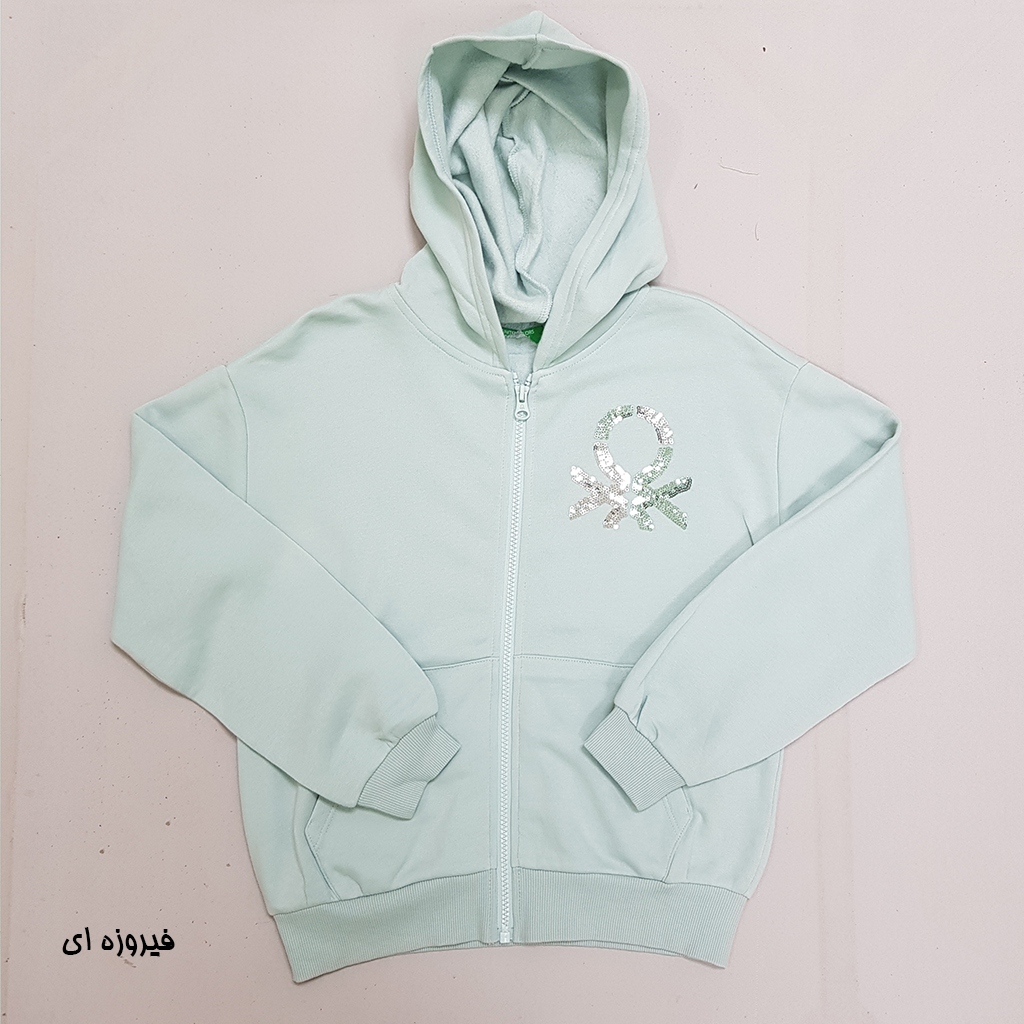 سویشرت دخترانه 30249 سایز 4 تا 14 سال مارک United Colors Of Benetton