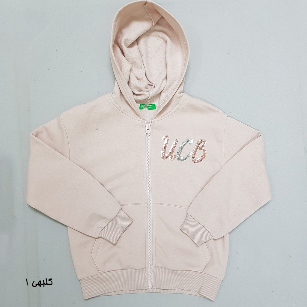 سویشرت دخترانه 30249 سایز 4 تا 14 سال مارک United Colors Of Benetton