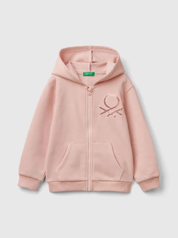 سویشرت دخترانه 30249 سایز 4 تا 14 سال مارک United Colors Of Benetton