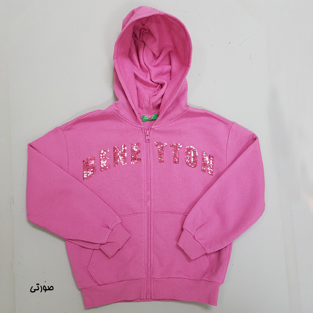 سویشرت دخترانه 30249 سایز 4 تا 14 سال مارک United Colors Of Benetton