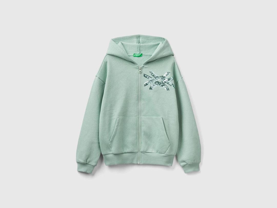 سویشرت دخترانه 30249 سایز 4 تا 14 سال مارک United Colors Of Benetton