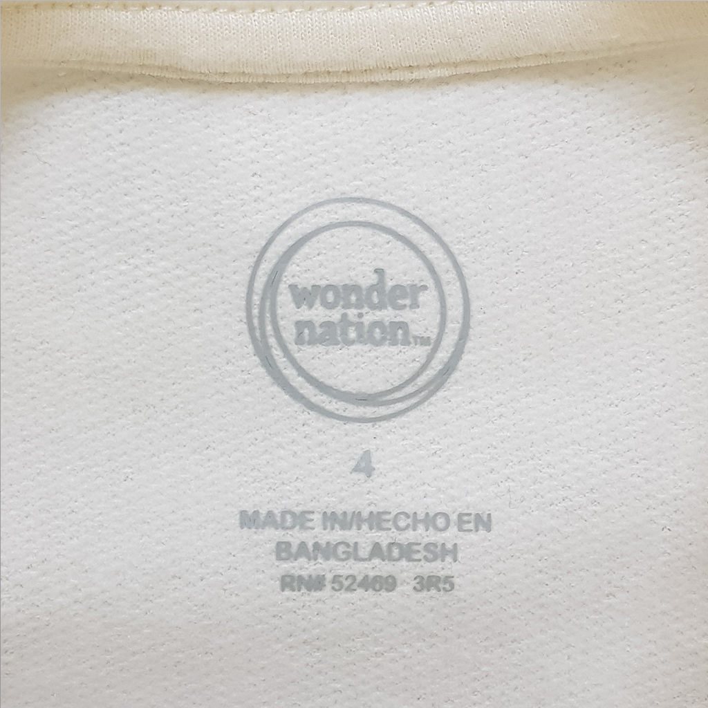 پلیور دخترانه 30242 سایز 4 تا 10 سال مارک WonderNation   *