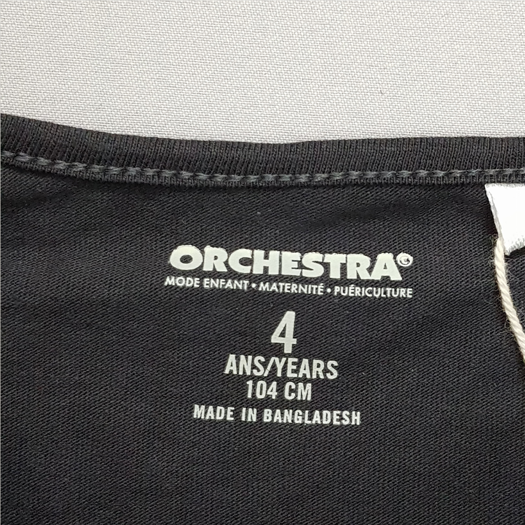 بلوز دخترانه 30342 سایز 4 تا 8 سال مارک Orchestra