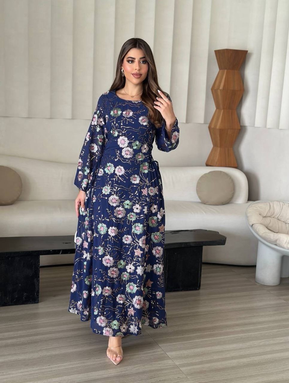 لباس بلند زنانه کد 419135