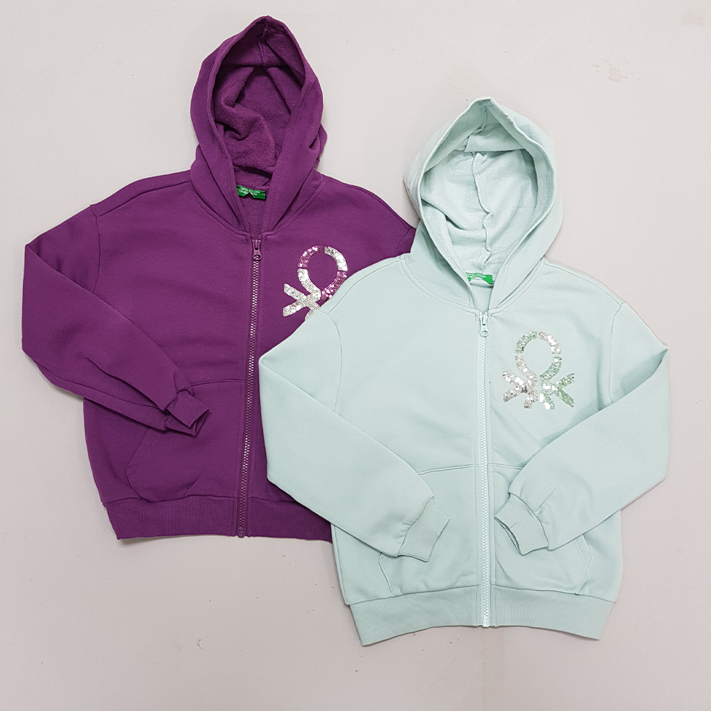 سویشرت دخترانه 30250 سایز 6 تا 14 سال کد 2 مارک United Colors Of Benetton   *