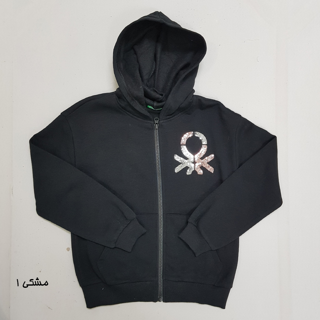 سویشرت دخترانه 30250 سایز 6 تا 14 سال کد 2 مارک United Colors Of Benetton   *