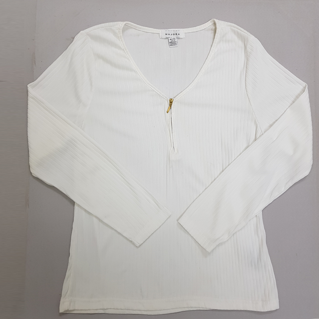 بافت نیم زیپ زنانه 30363 کد 1 مارک MAJORA