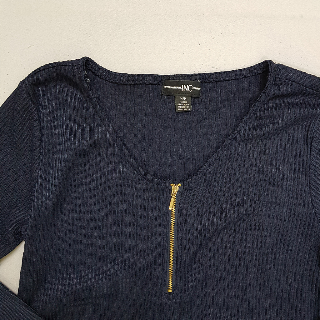 بافت نیم زیپ زنانه 30363 کد 2