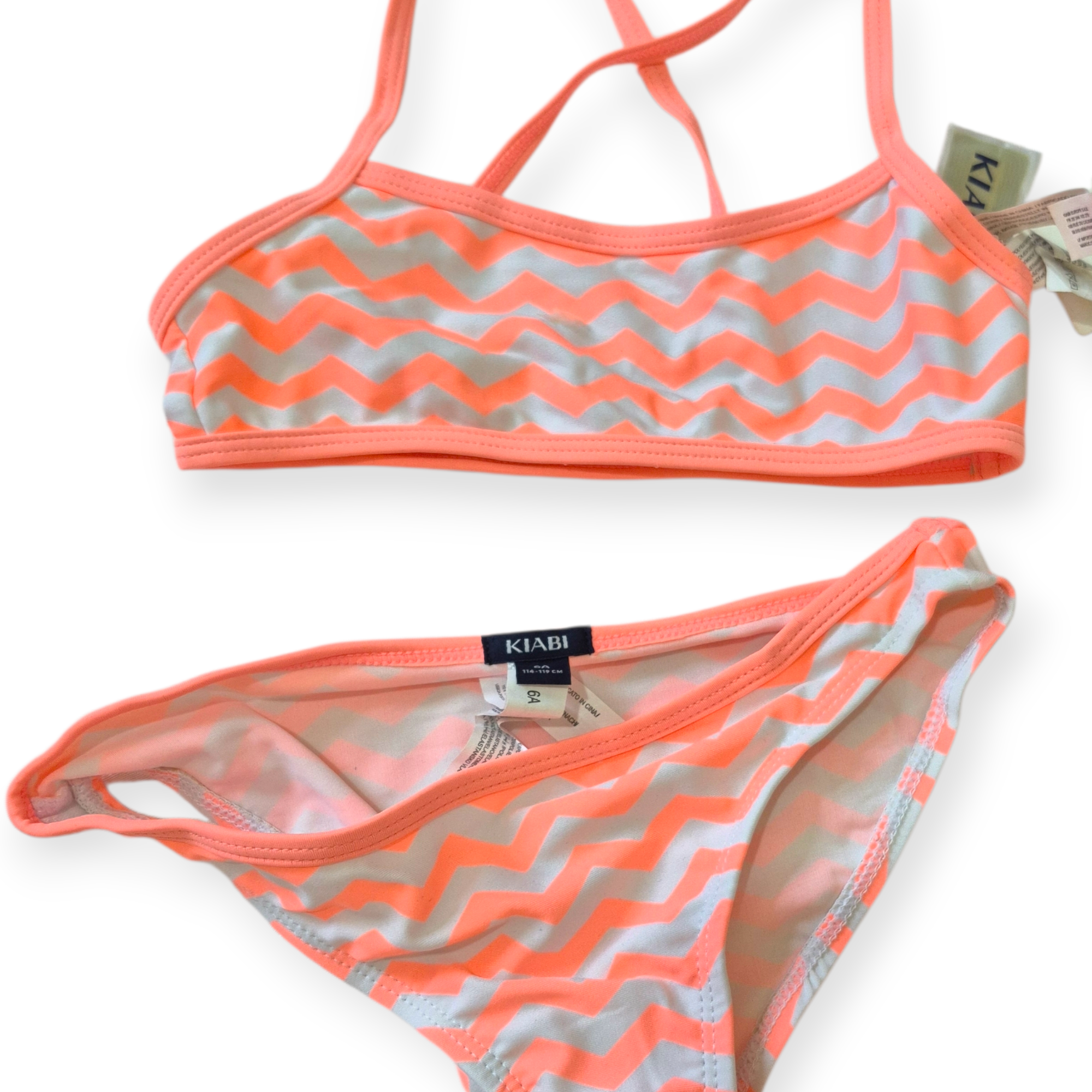 مایو دو تکه دخترانه برند اروپایی کد 2205705