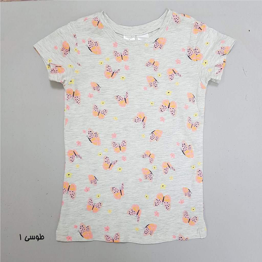 تی شرت پسرانه 35482 سایز 7 تا 12 سال کد 1 مارک anko