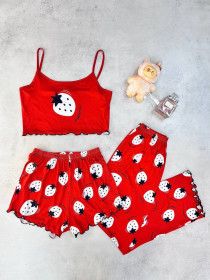 ست سه تیکه کراپی زنانه کد 419168