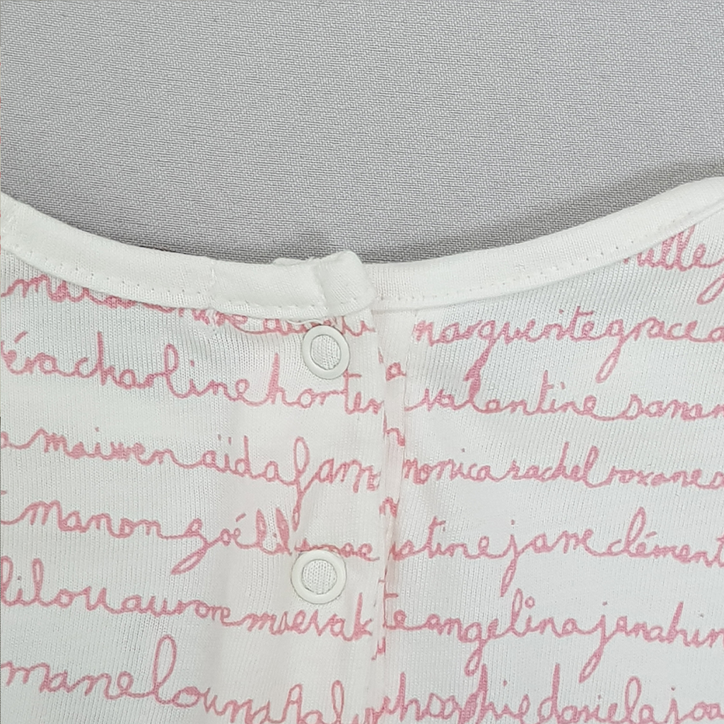 بلوز دخترانه 28460 سایز 3 تا 24 ماه کد 11