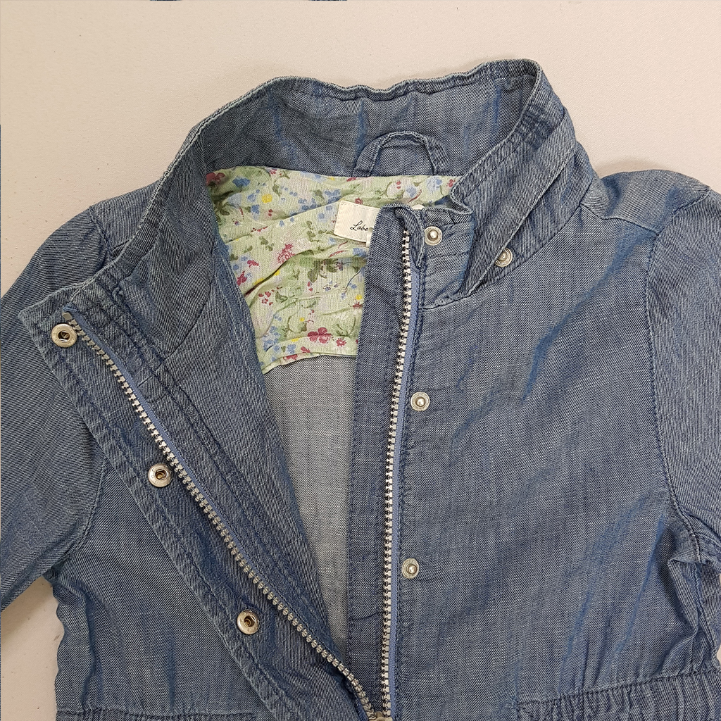 مانتو جینز دخترانه 33444 سایز 1.5 تا 10 سال مارک H&M