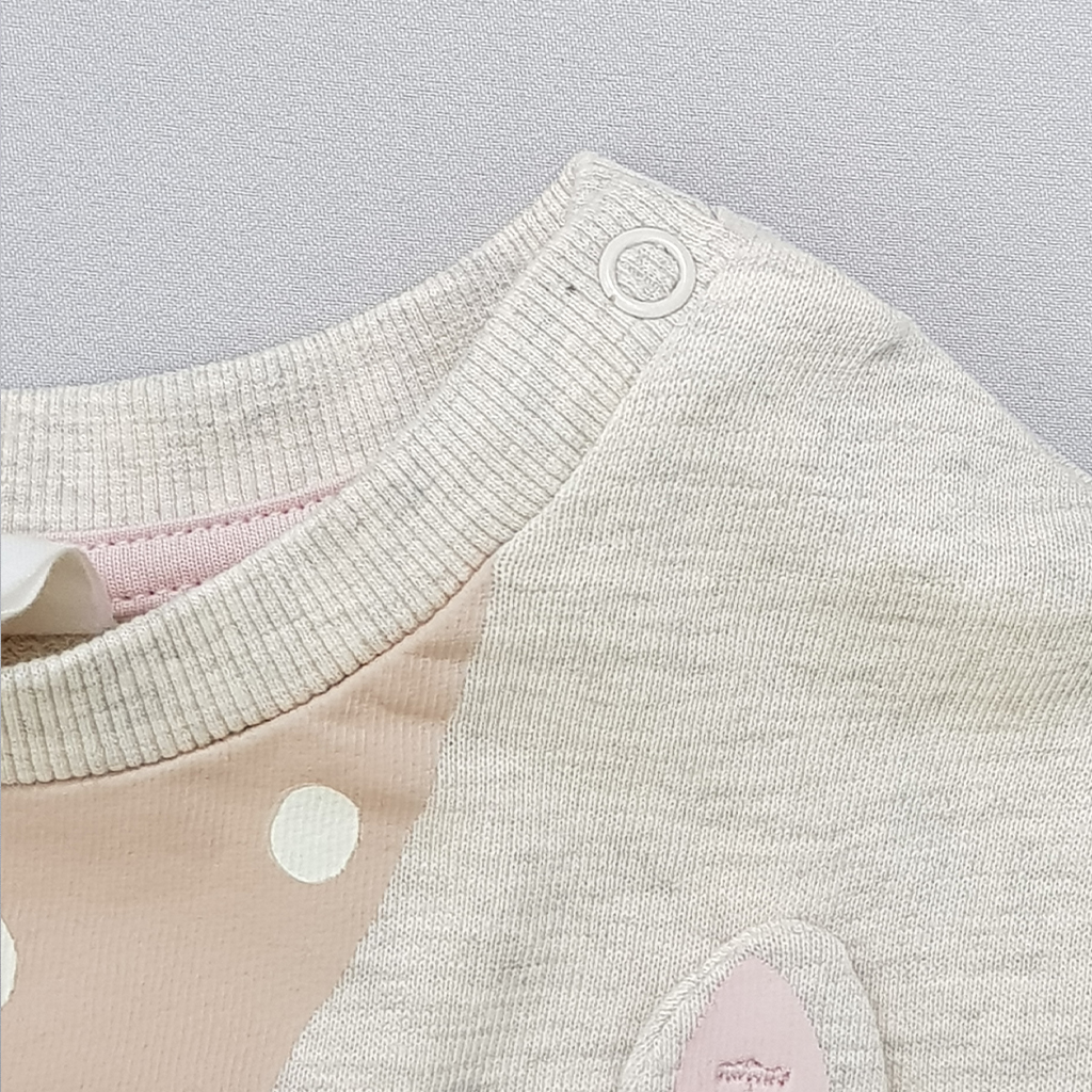 پلیور دخترانه 28460 سایز 4 ماه تا 4 سال کد 8 مارک H&M   *