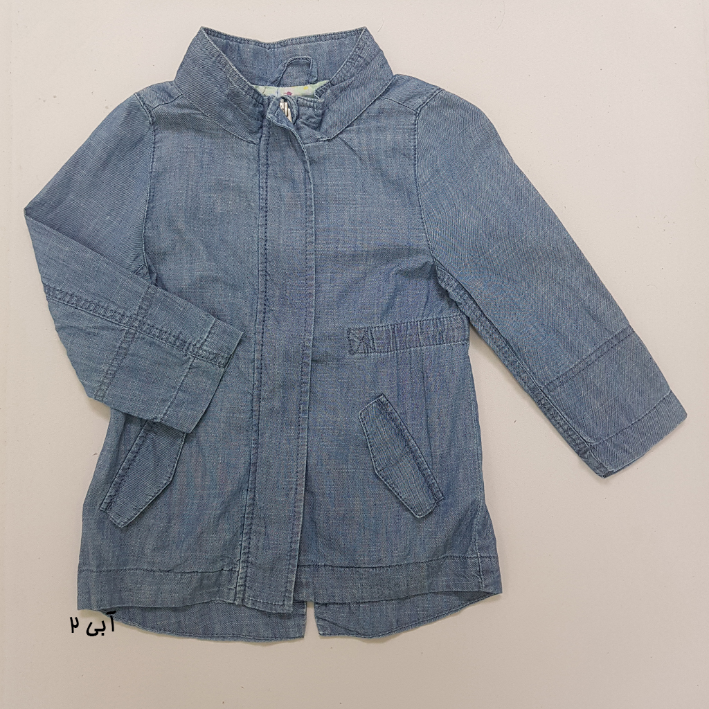مانتو جینز دخترانه 33444 سایز 1.5 تا 10 سال مارک H&M   *