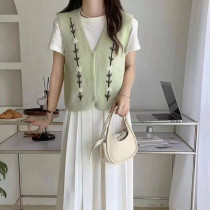 جلیقه بافت زنانه کد 419223