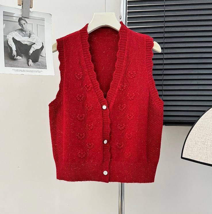 جلیقه بافت زنانه کد 419224