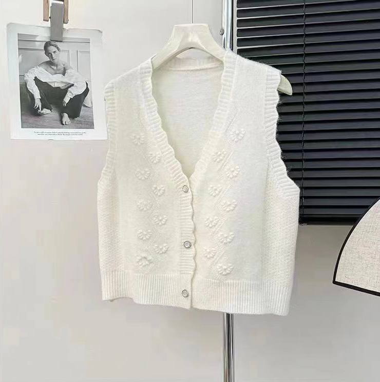 جلیقه بافت زنانه کد 419224