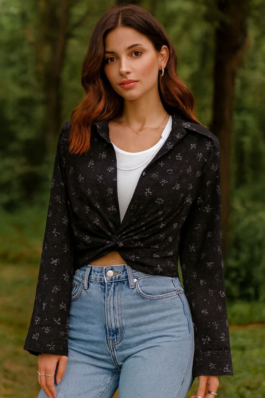 شومیز دو تیکه مجلسی زنانه کد 419254