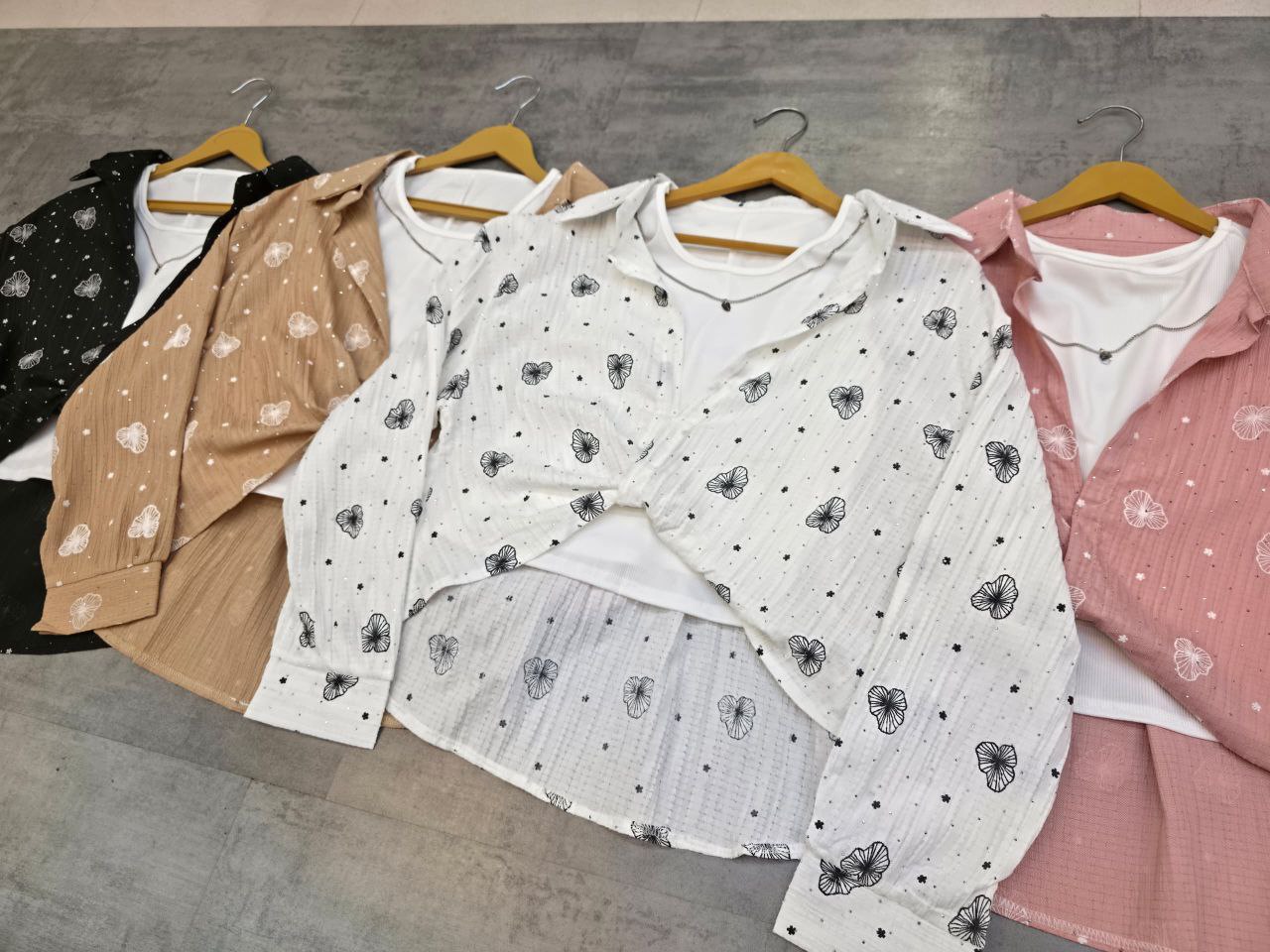 شومیز دو تیکه مجلسی زنانه کد 419255