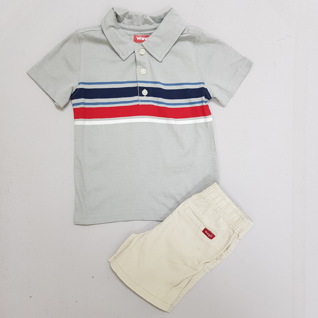 ست پسرانه 30639 سایز 12 ماه تا 6 سال کد 1 مارک Wrangler