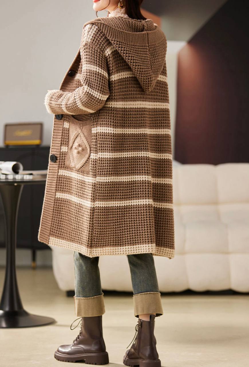 مانتو بافت زنانه کد 419273