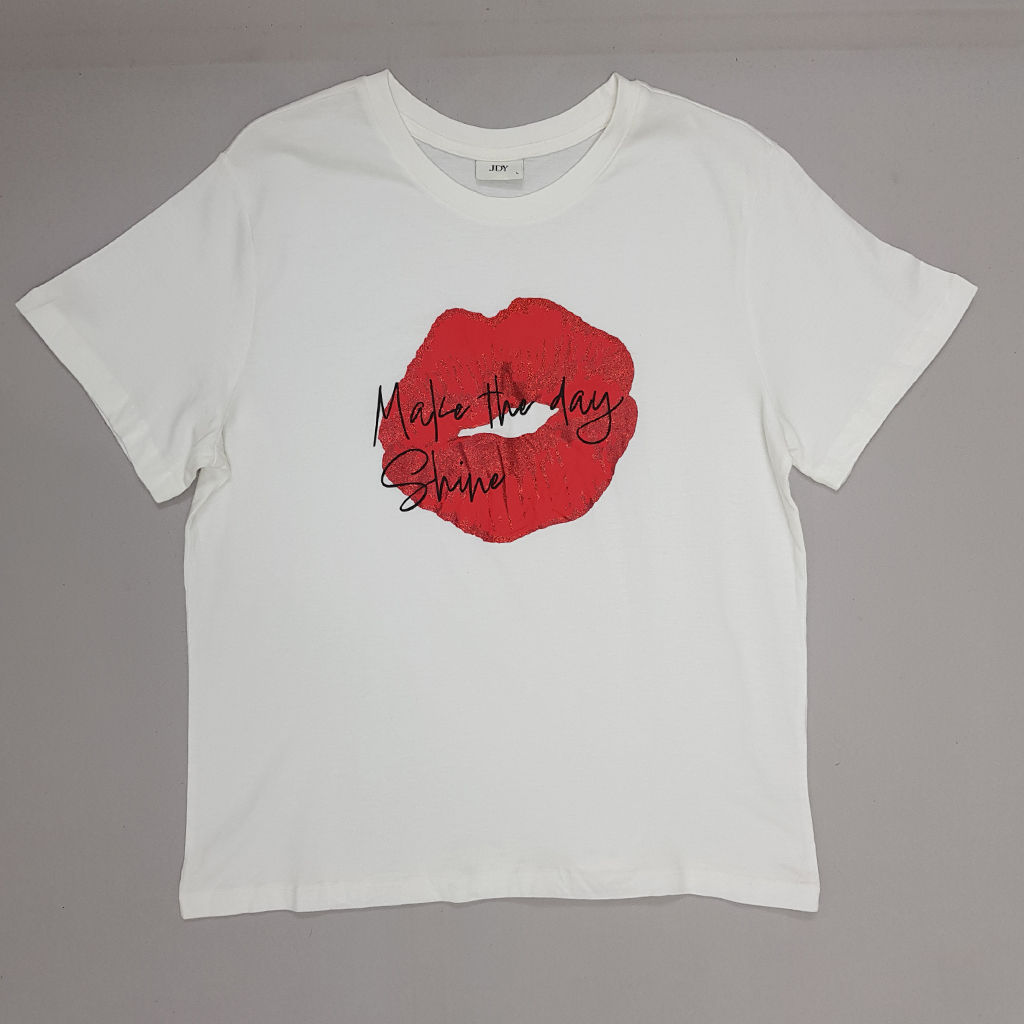 تی شرت زنانه 30395 کد 2 مارک JDY