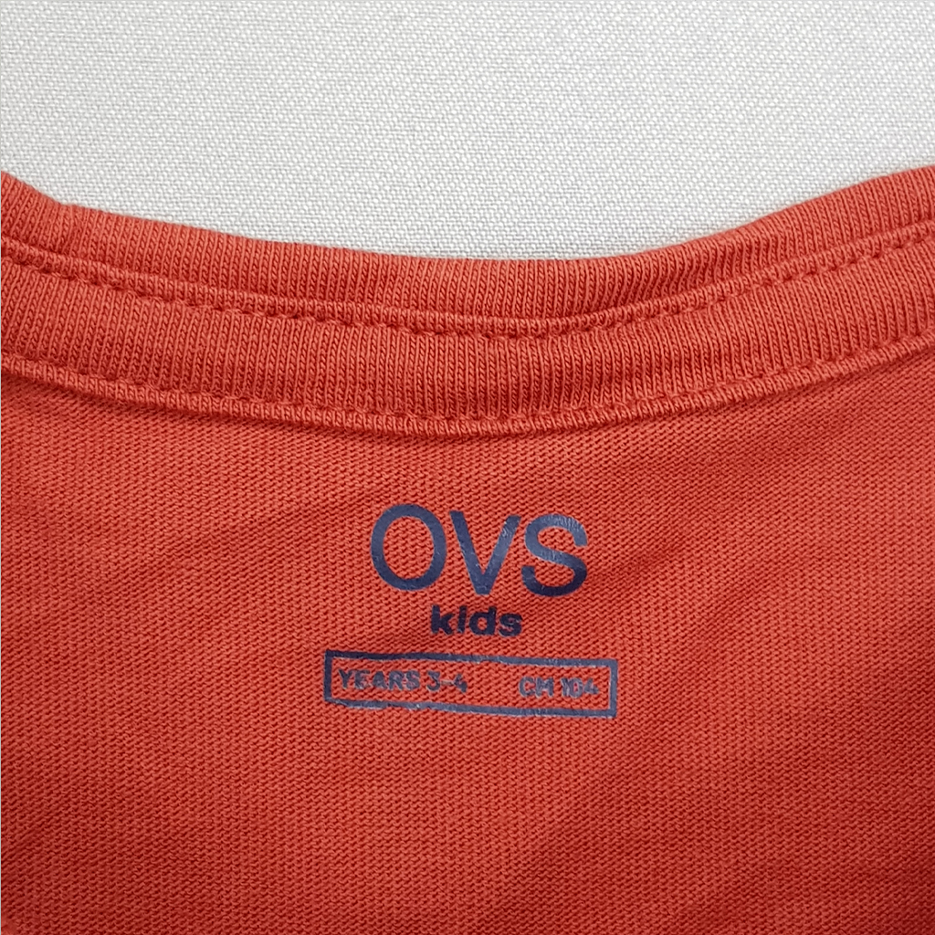 تی شرت آستین حلقه ای 30509 سایز 3 تا 10 سال کد 1 مارک OVS