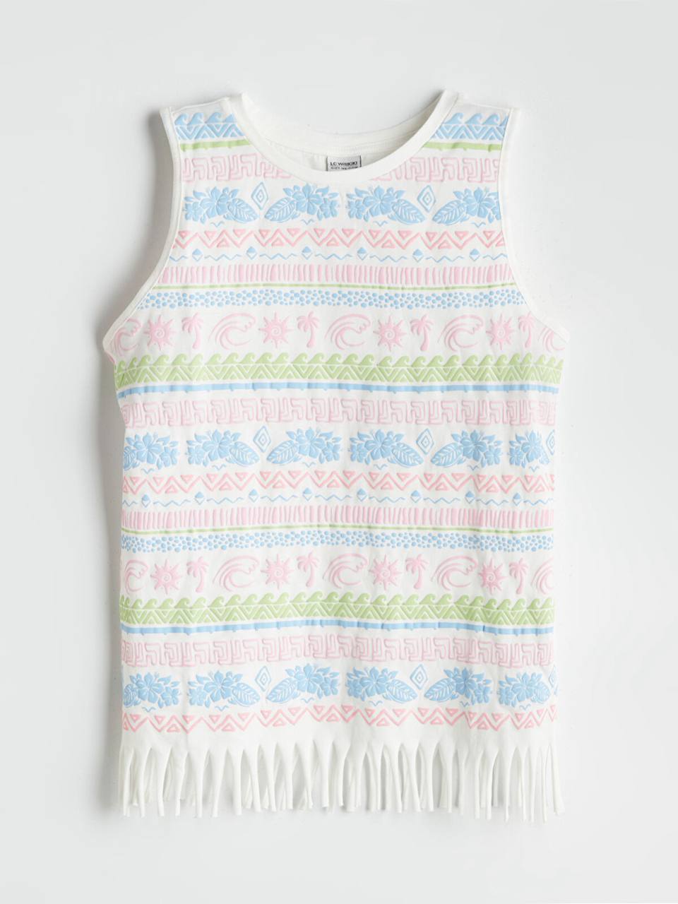 تاپ دخترانه 30511 سایز 5 تا 13 سال کد 3 مارک LC WALKIKI